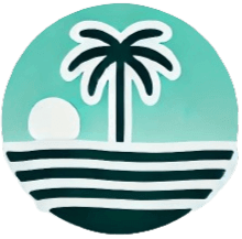 Palm Shore Hideaway Logo